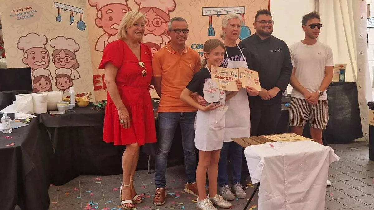 El arroz ‘de oro’ de Mª Cruz y Noa en Castelló