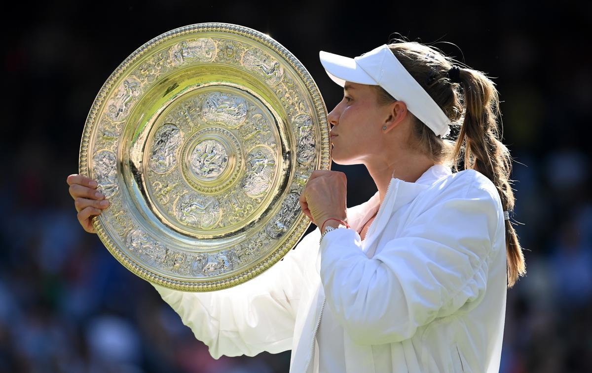 Elena rybakina, campeona de Wimbledon 2022