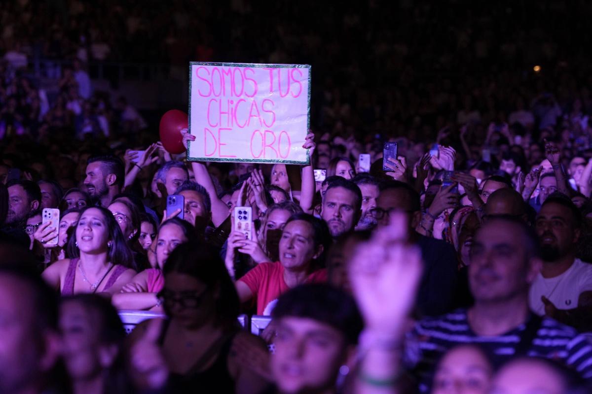 Manuel Carrasco toca en el Palau Sant Jordi dentro de su gira Salvaje