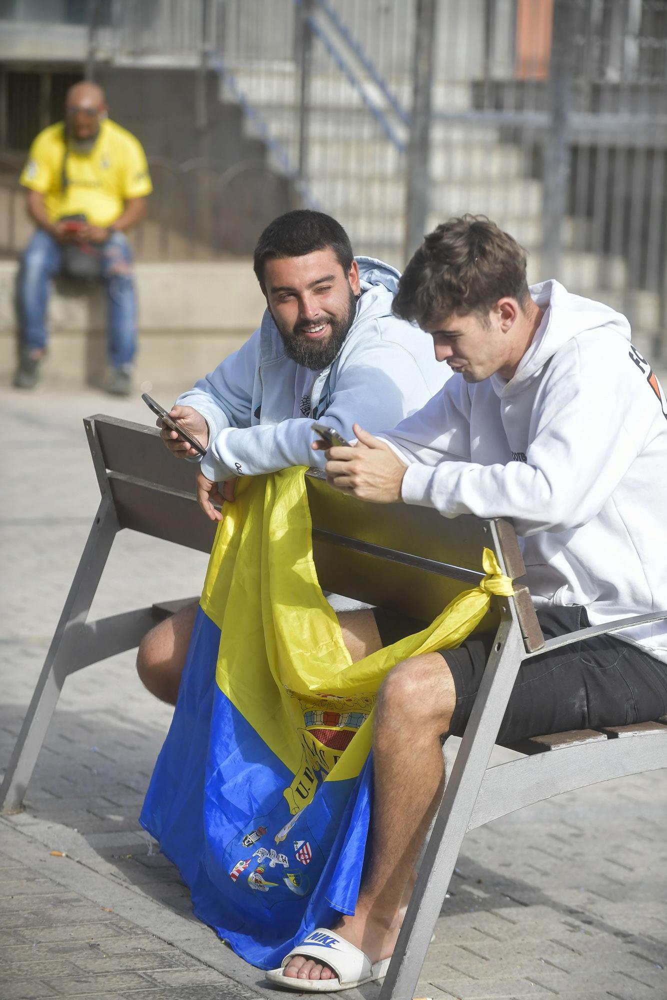 La ciudad vibró con la victoria de la UD Las Palmas contra el Cartagena