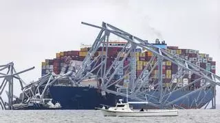 Hallados dos cuerpos del río tras el colapso del puente de Baltimore