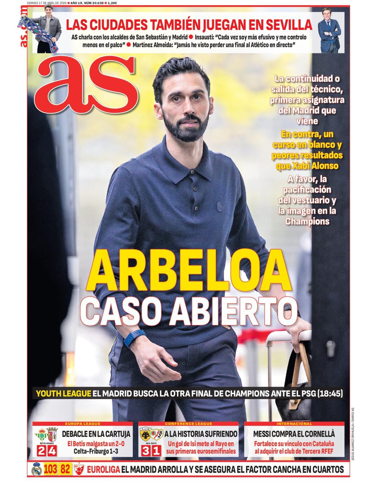 Las imágenes de las portadas de hoy Las imágenes de las portadas de hoy