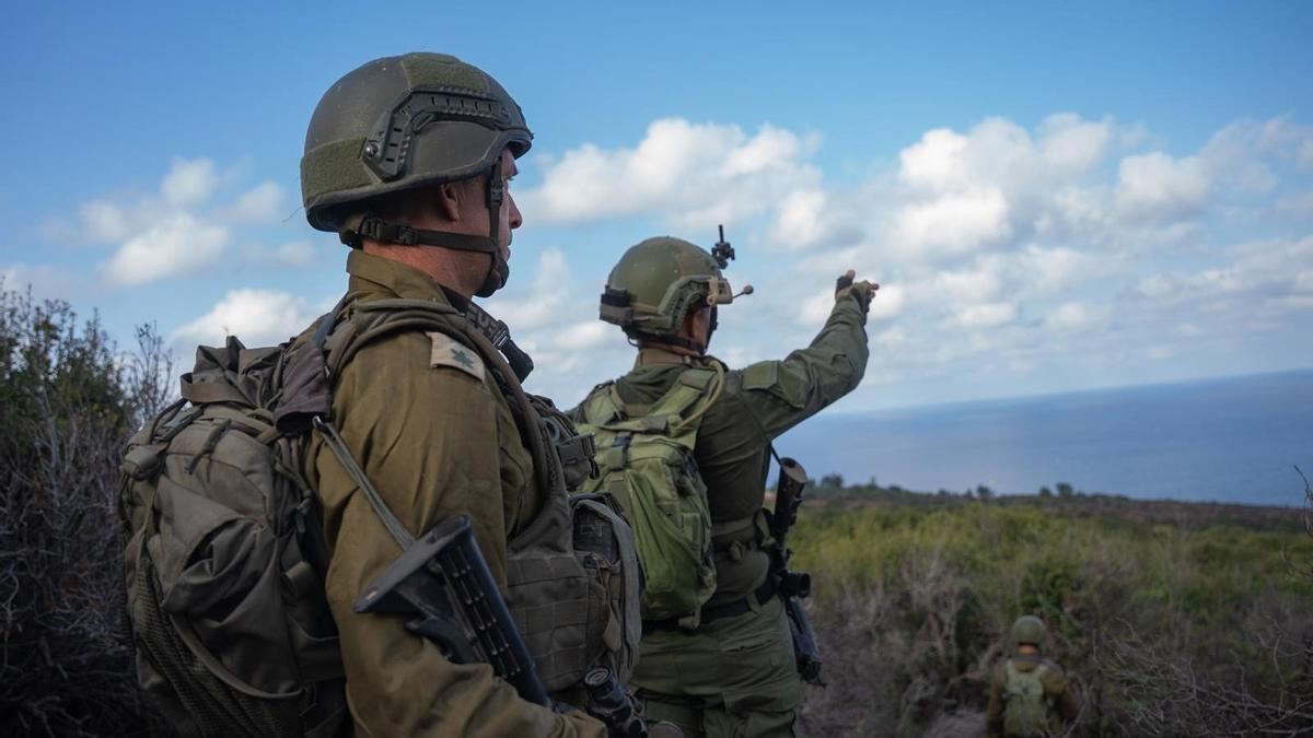 Archivo - Militares israelíes en Líbano