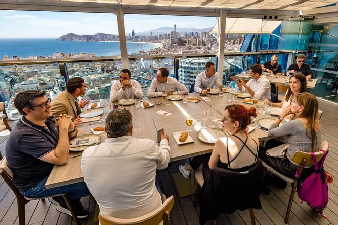 Cocina de altura en Benidorm. Menjars de la Terra en el restaurante Belvedere
