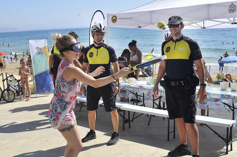 El Parque de Tráfico conciencia desde las playas