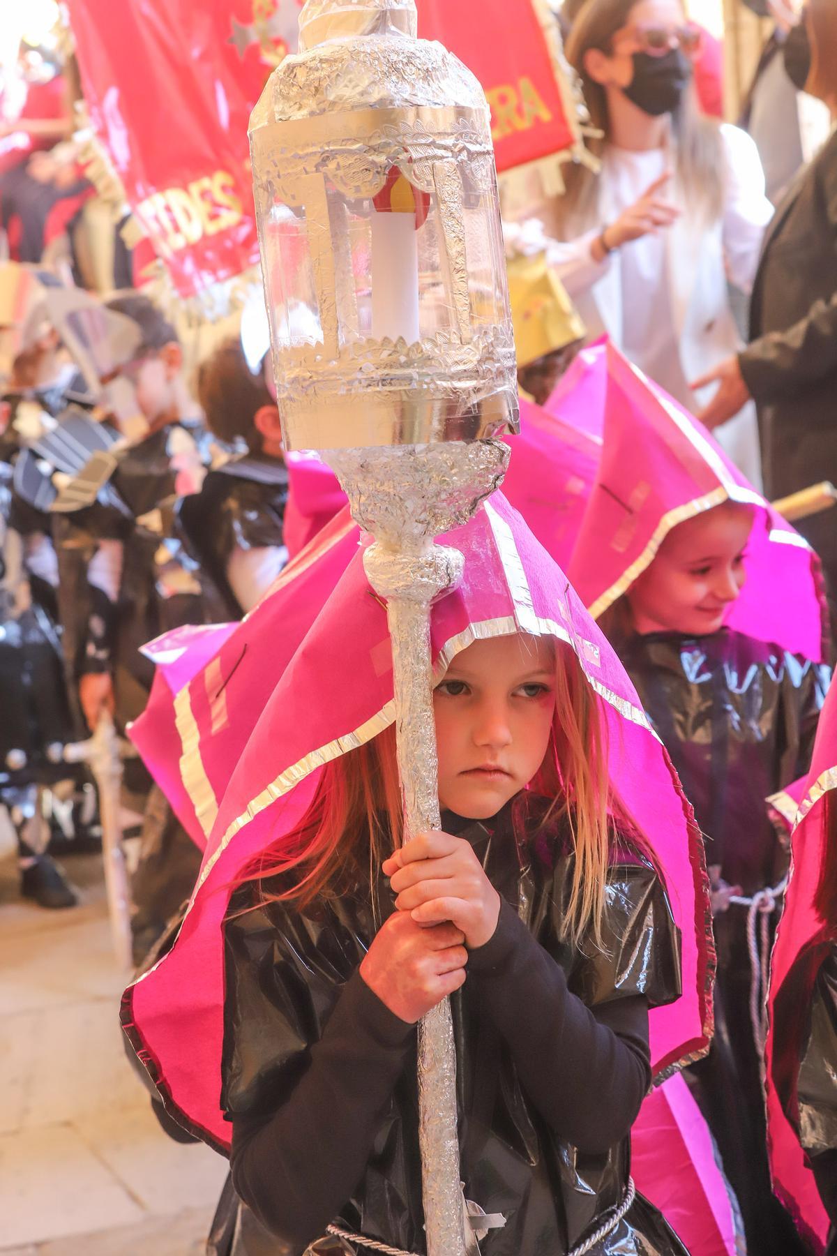 Procesión de los alumnos del colegio Diocesano de Santo Domingo de Orihuela