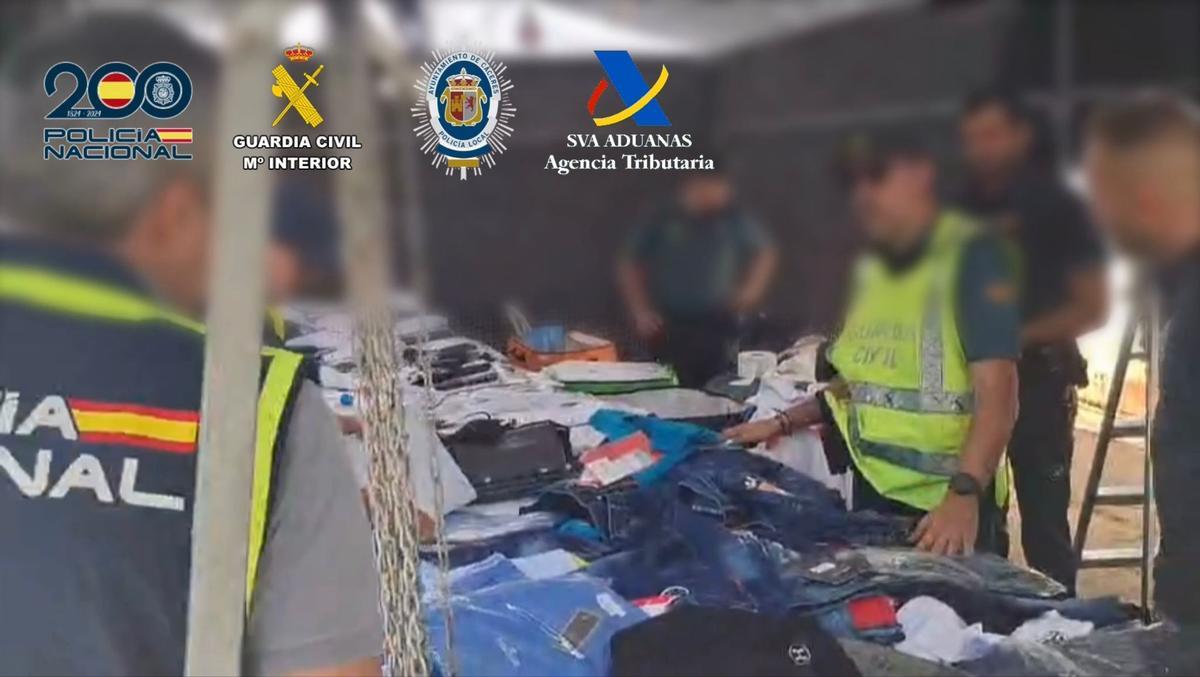 Imagen de uno de los puestos.