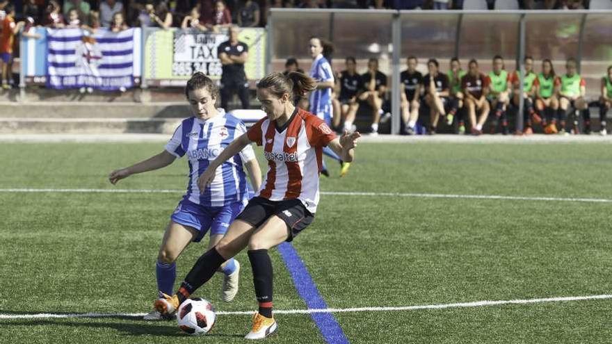 El Athletic femenino se lleva el trofeo &quot;Villa de Gijón&quot; ante el Deportivo de La Coruña
