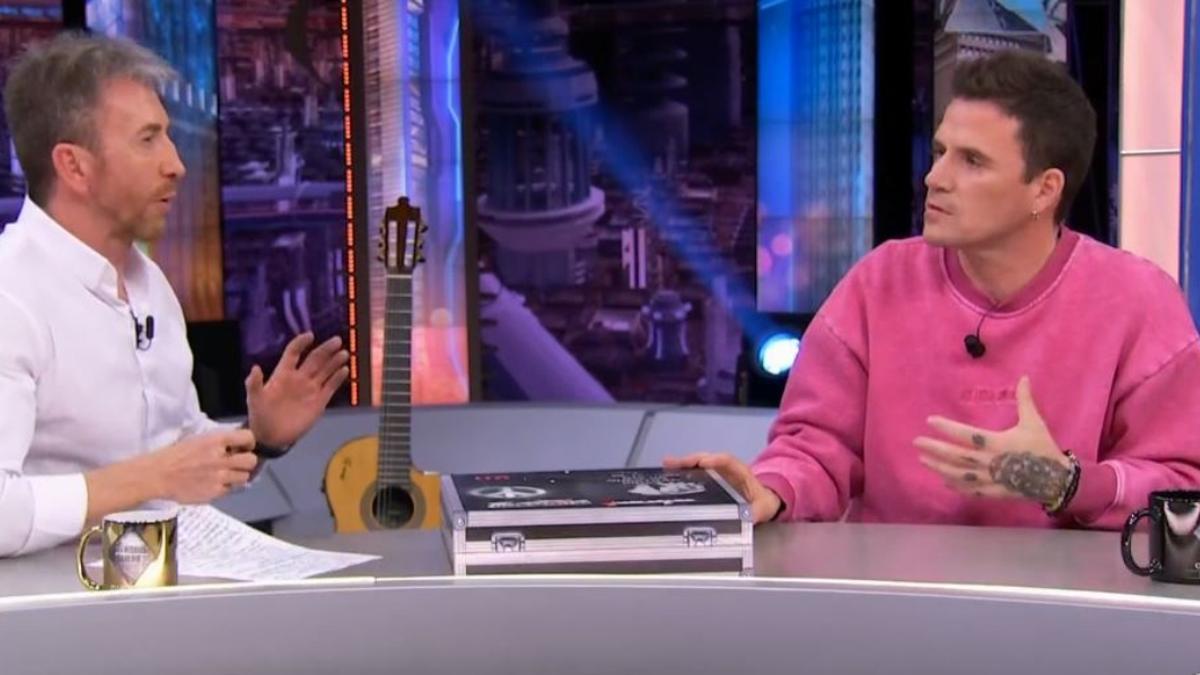 Pablo Motos y Dani Martin en 'El Hormiguero'