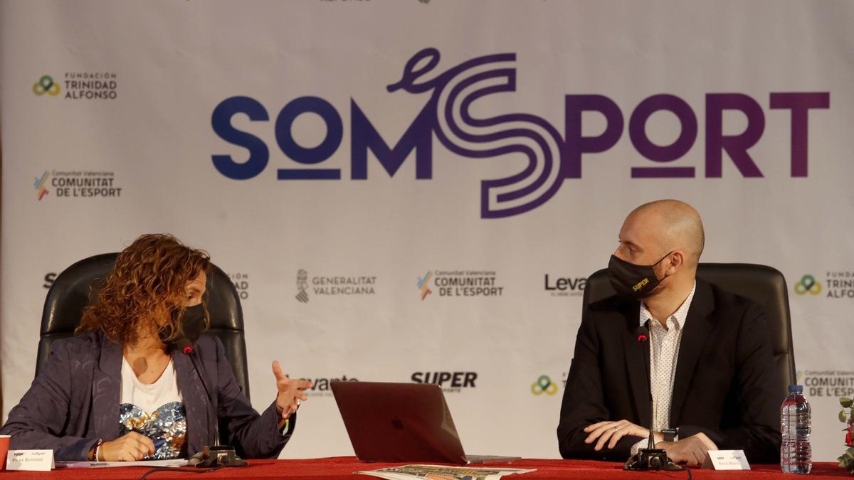 Pilar Bernabé participó en la mesa de #SomEsport sobre Deporte Base