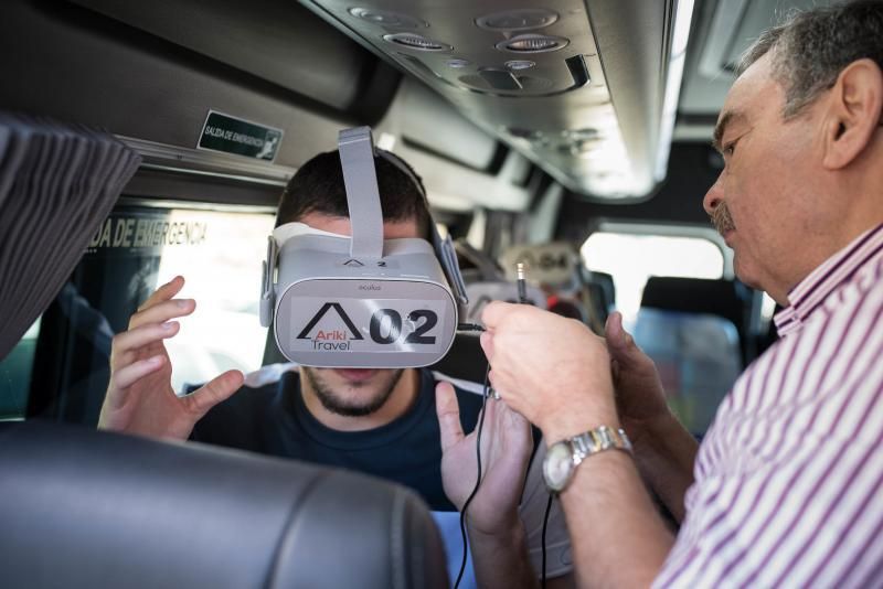 El Teide visto con gafas de realidad virtual