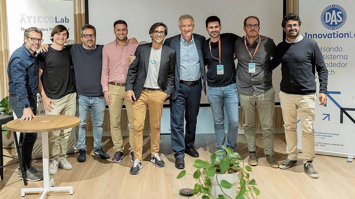 Jordi Rivera, CEO de Grupo DAS, con emprendedores