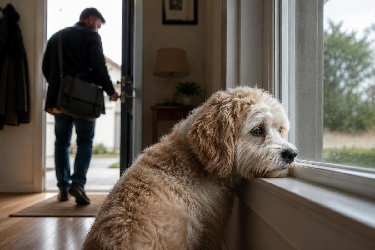 El método de 5 minutos que puede ayudar a tu perro a quedarse tranquilo cuando te vas