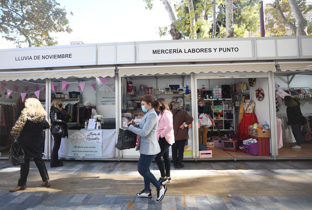 Feria de comercio en Afonso X, Murcia