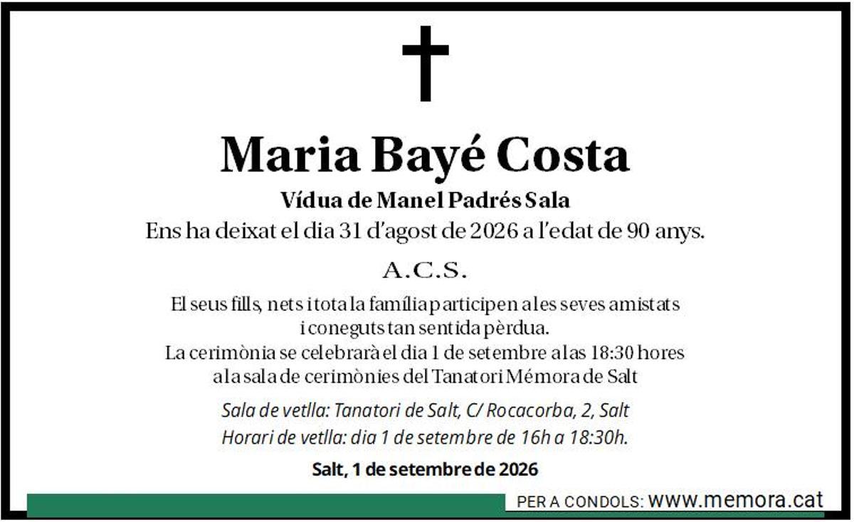 Maria Bayé Costa
