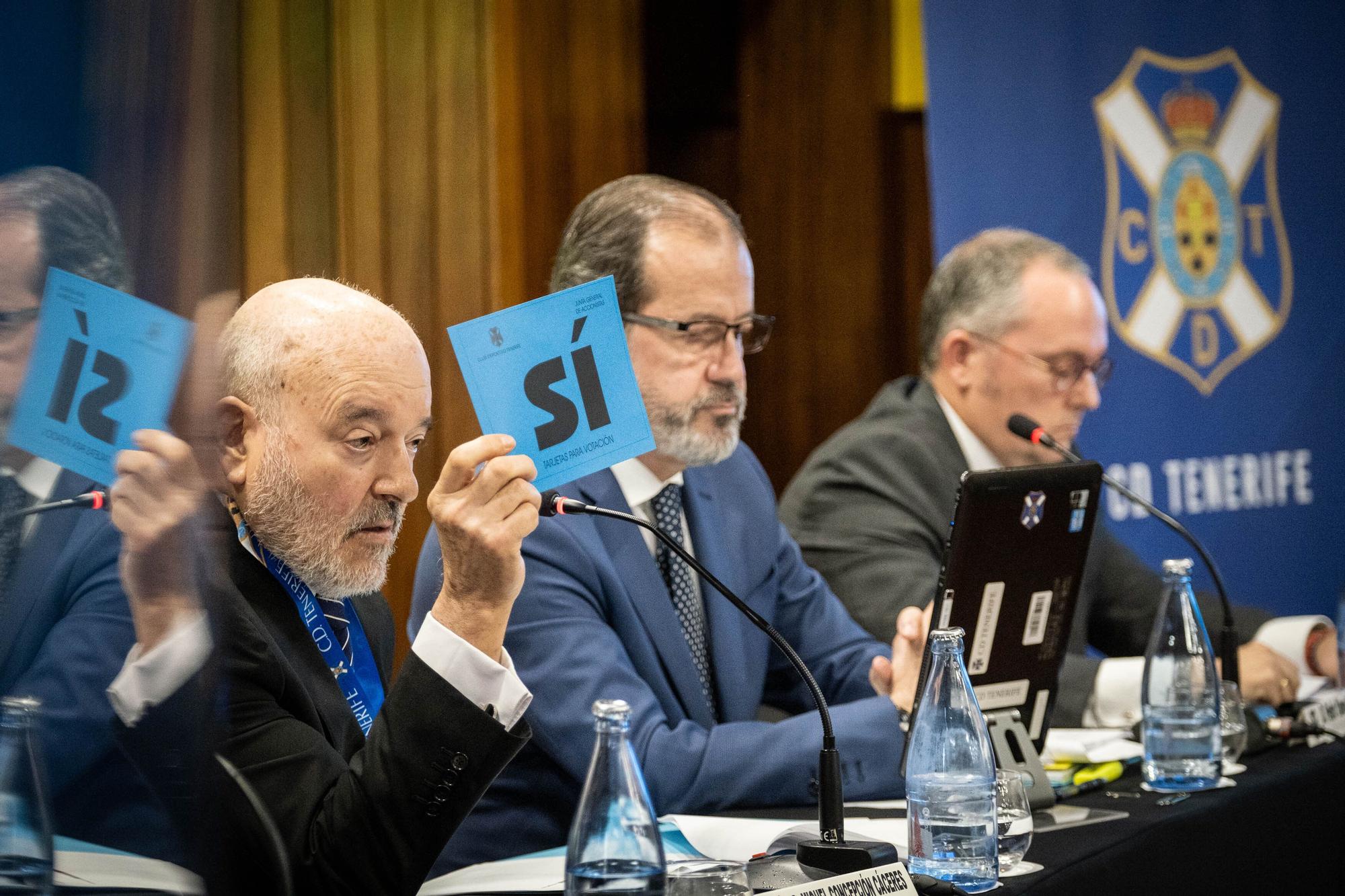 Paulino Rivero, nuevo presidente del CD Tenerife