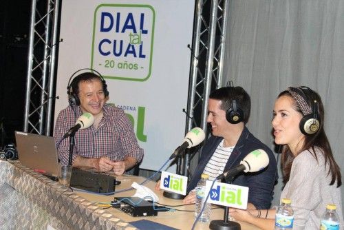 Marta Sanchez, Maldita Nerea, Roko y Vanesa Martin celebraron en Murcia el cumpleaños de 'Dial Tal Cual'
