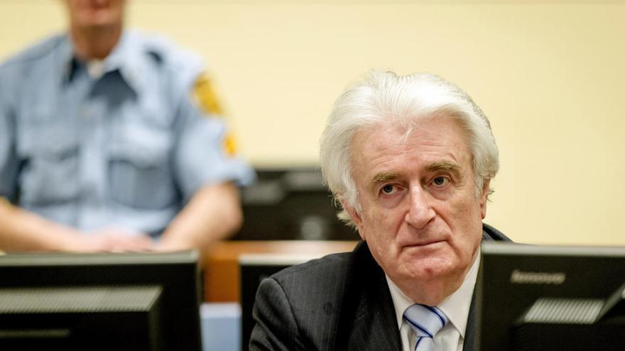 Radovan Karadzic condenando a 40 años de prisión por crímenes contra la humanidad