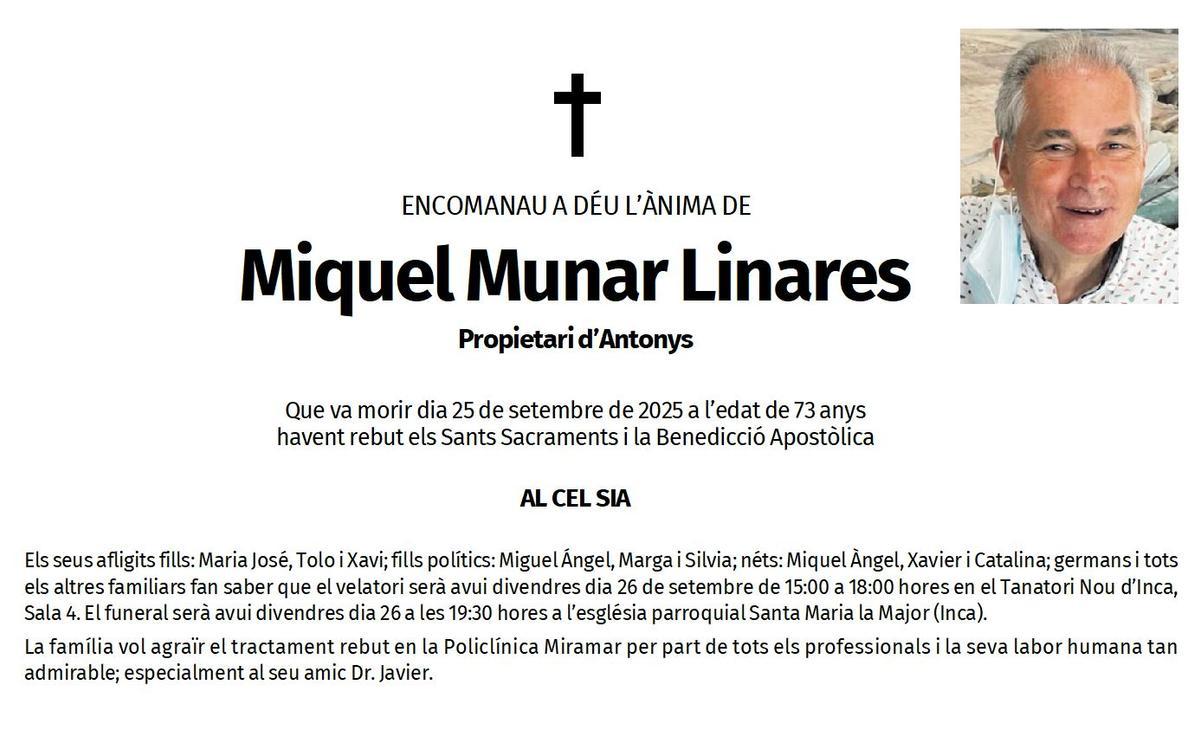 MIquel Munar Linares