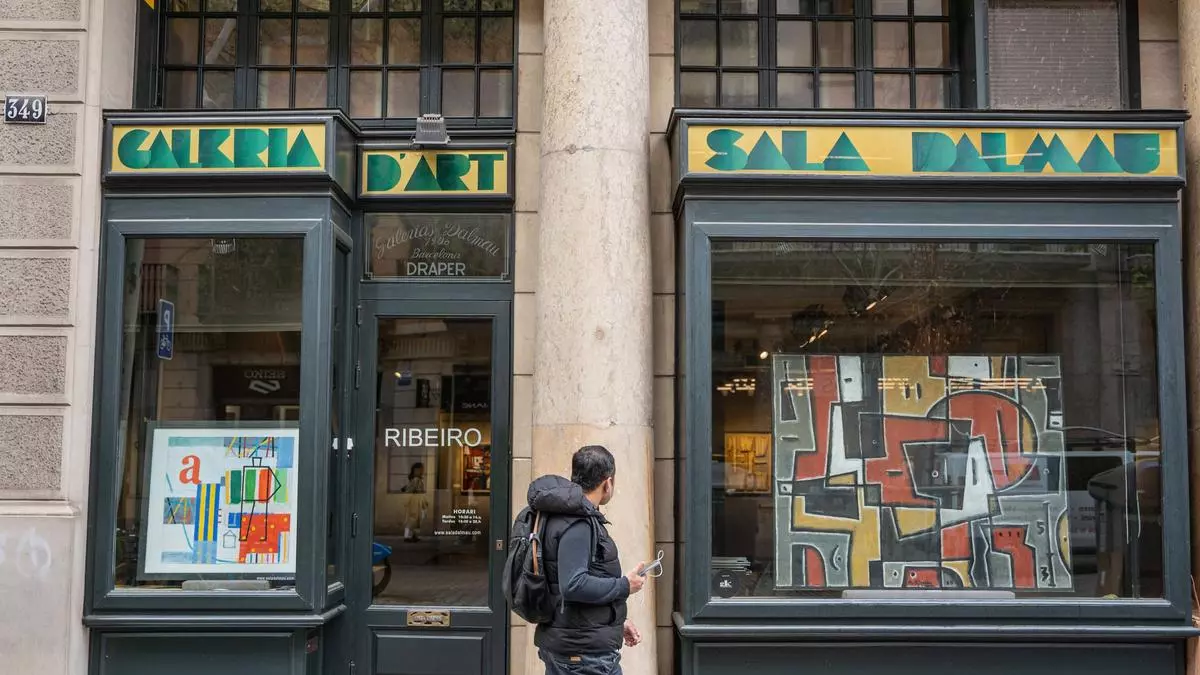La Sala Dalmau afianza Consell de Cent como la calle de las galerías de BCN