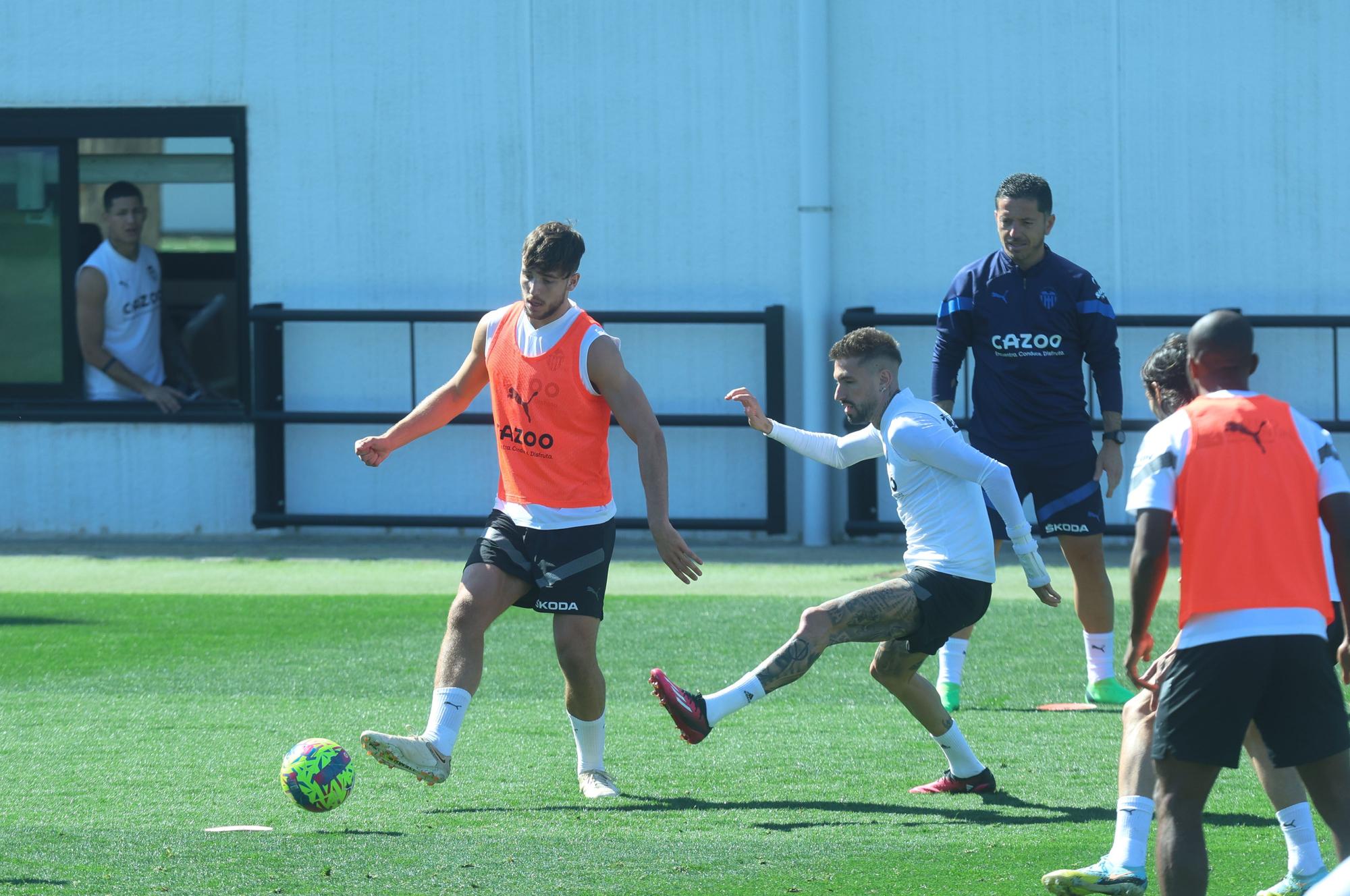 Así ha sido el entrenamiento del Valencia CF