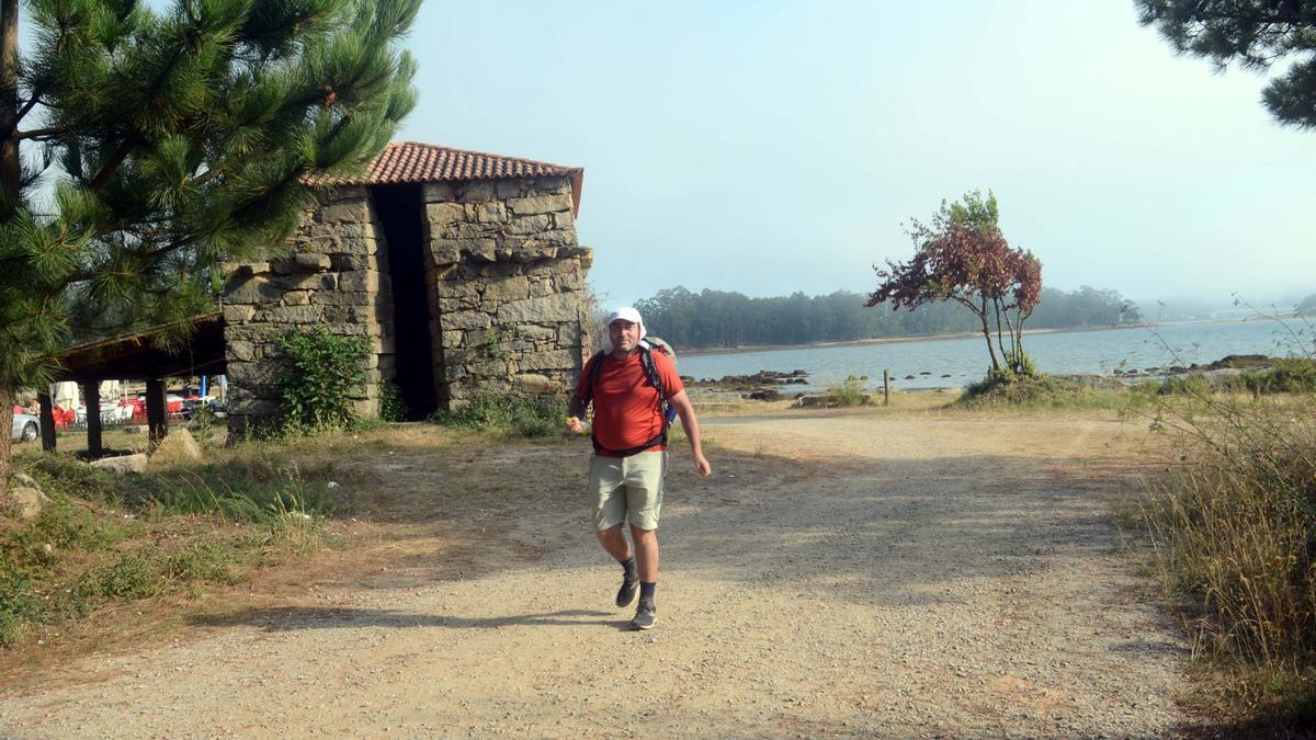 Las telleiras de O Facho son uno de los elementos patrimoniales a observar en la ruta dos Alavancos