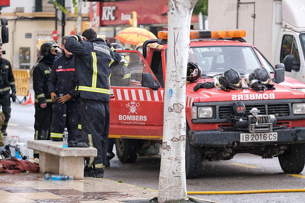 Incendio en los Juzgados de Ibiza