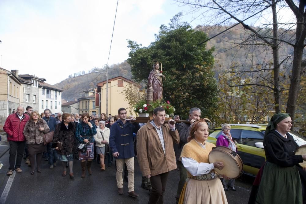 Fiesta de Santa Bárbara en las Cuencas