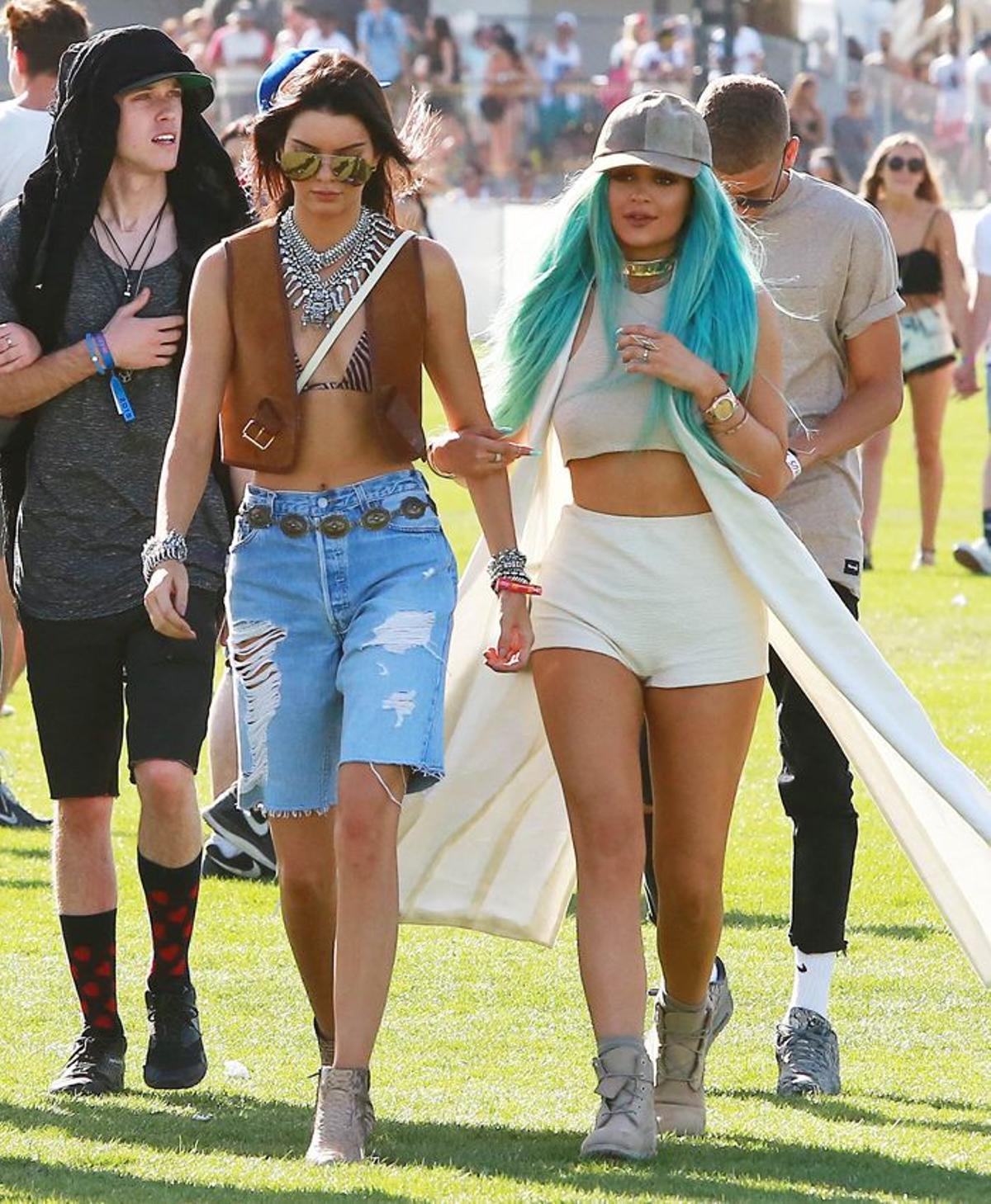 Hermanísimas en Coachella 2015, Kylie y Kendall Jenner
