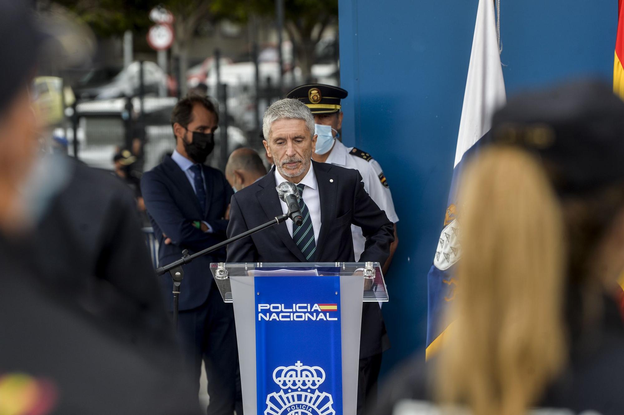 Inauguración de la comisaría de Distrito Centro de la Policía Nacional en Las Palmas