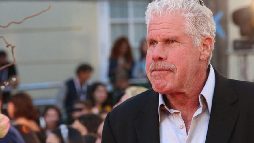 El actor norteamericano Ron Perlman.