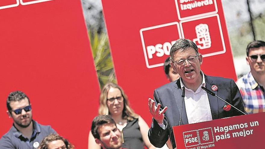 Puig reniega de los gobiernos «letales» del PP