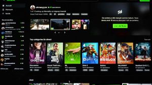 Pantalla de inicio de la plataforma de streaming Kick, que emitía las palizas a Jean Pormanove.