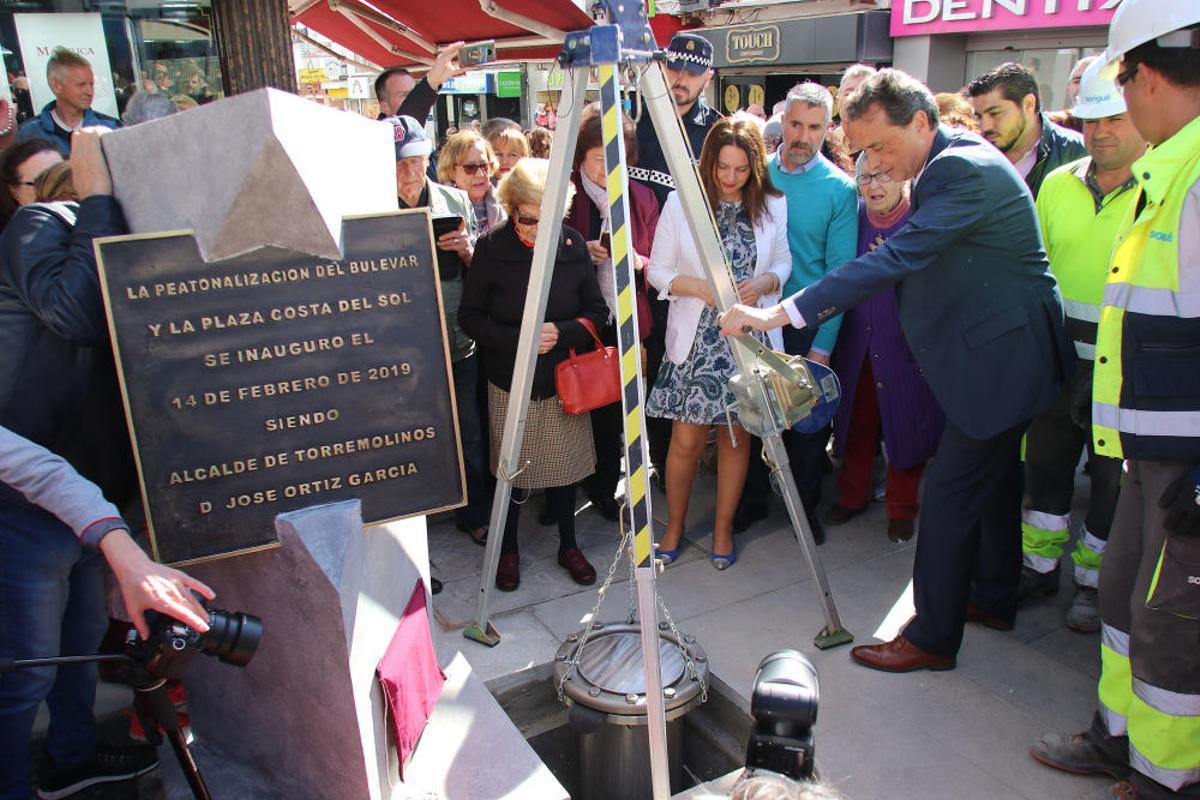 Inauguración de la plaza Costa del Sol
