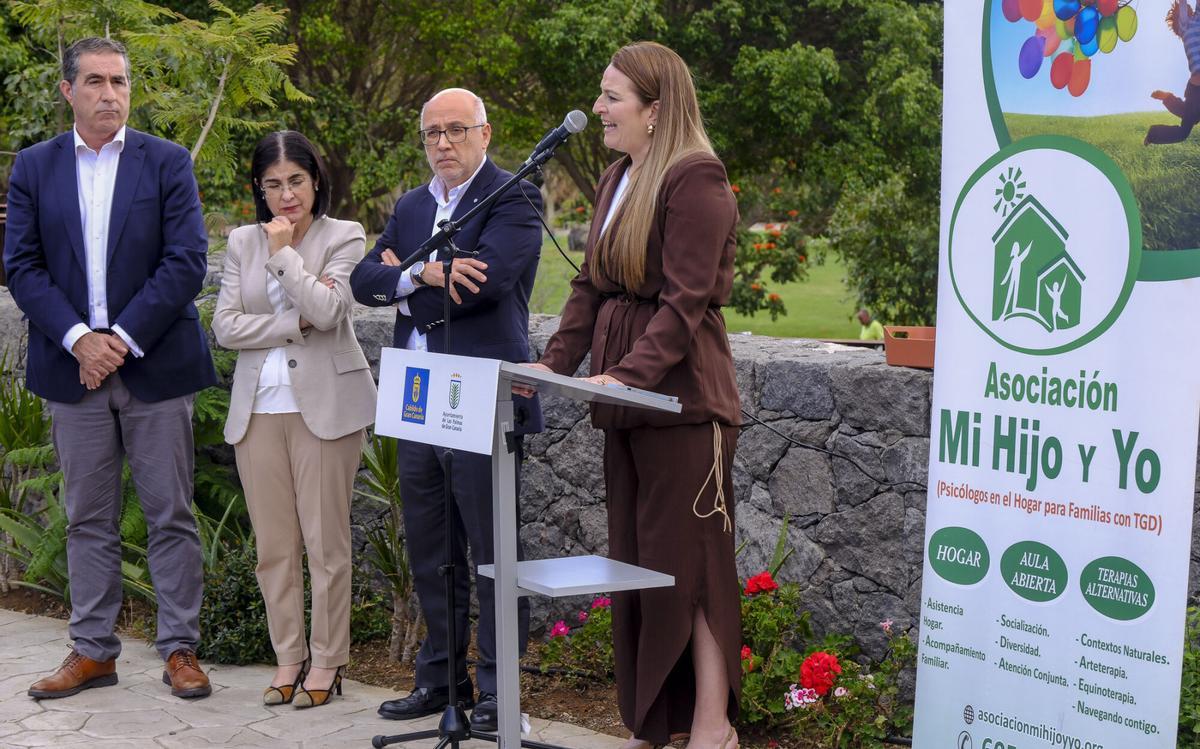 Inauguración de la nueva casa de la Asociación Mi Hijo y Yo en Tamaraceite