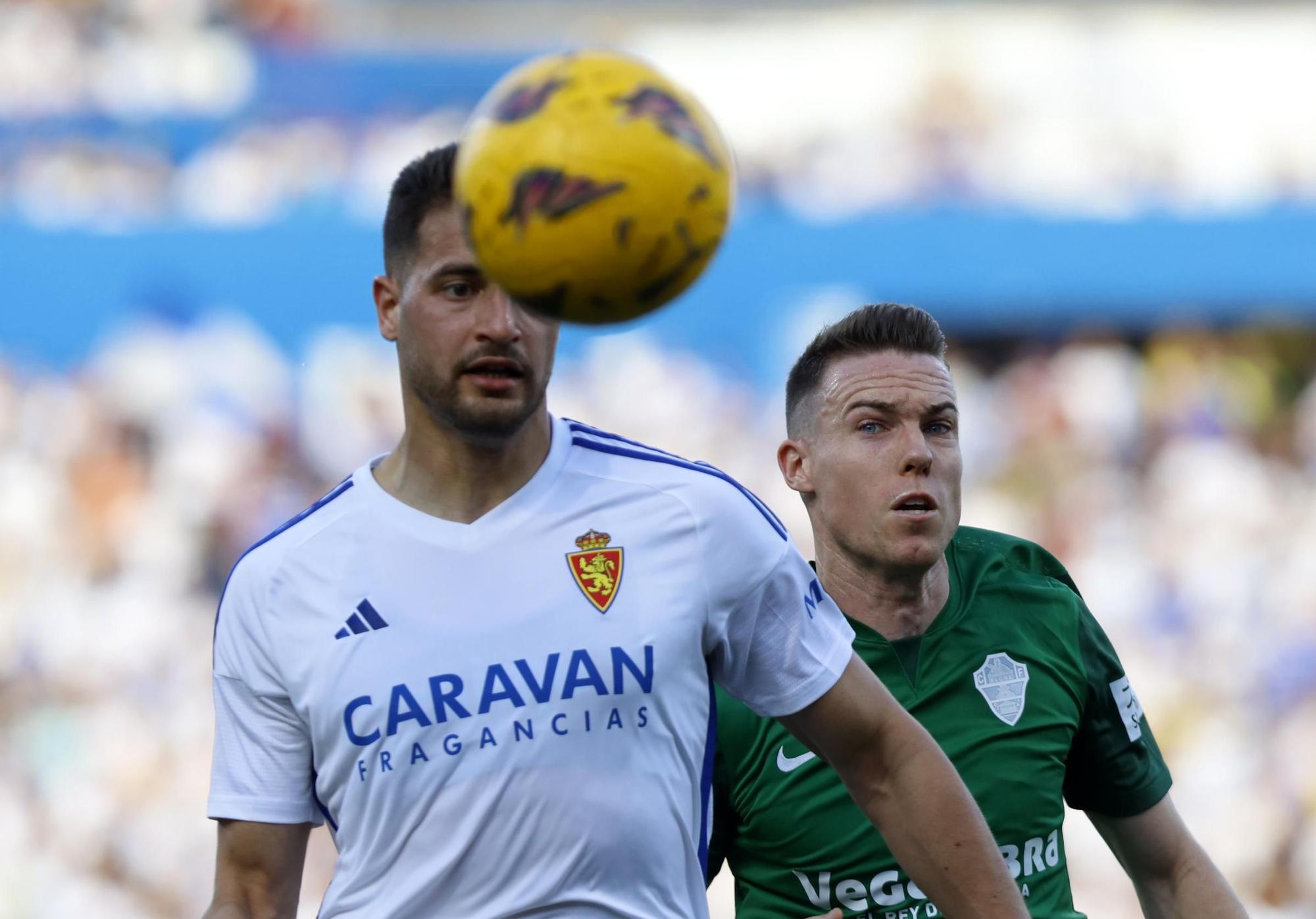 Las mejores imágenes del partido Zaragoza - Elche CF (1-1)