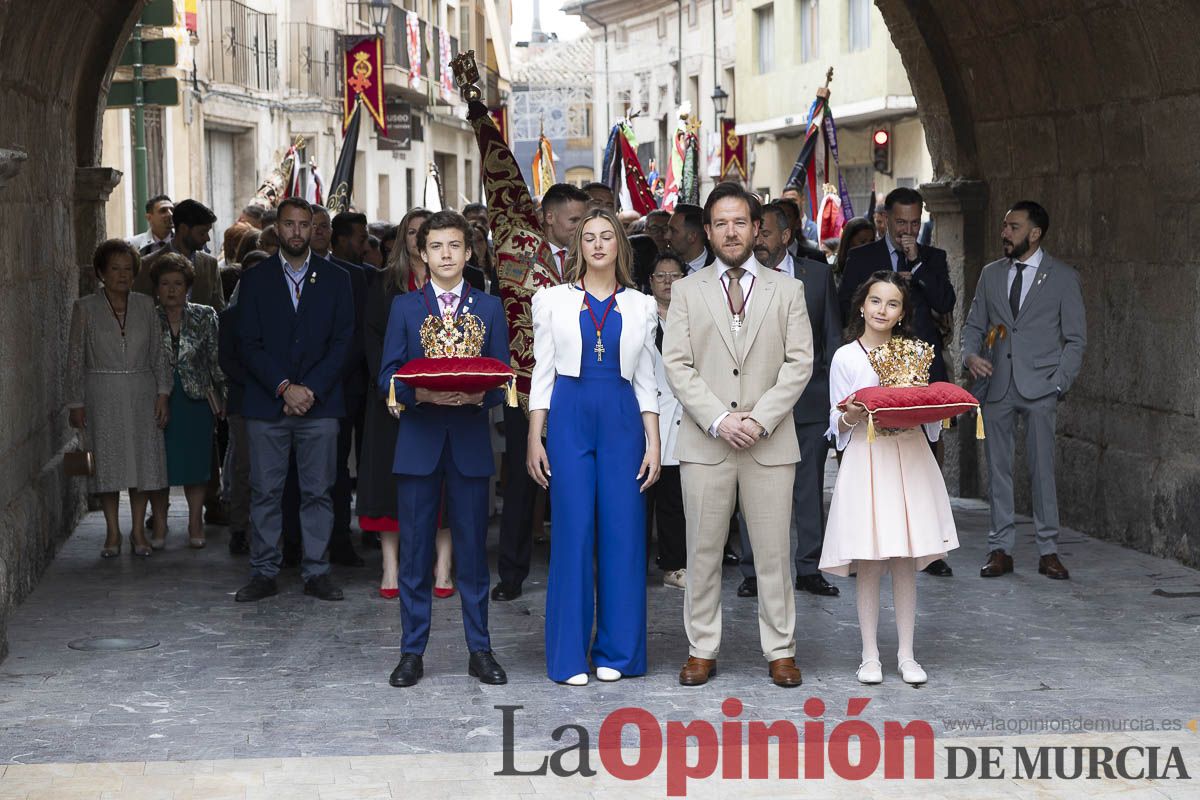 Coronación de los Reyes Cristianos y bendición de banderas del Bando Cristiano en Caravaca