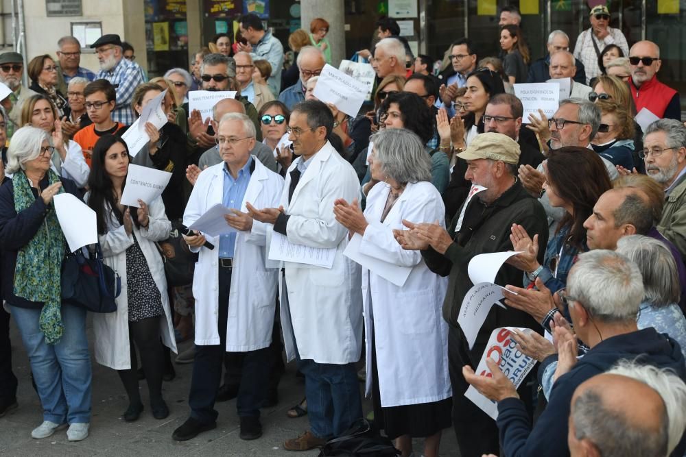 Médicos de A Coruña reivindican mejoras