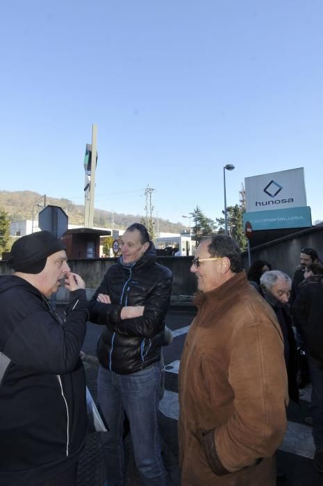 Protesta por el cierre del Pozo María Luisa