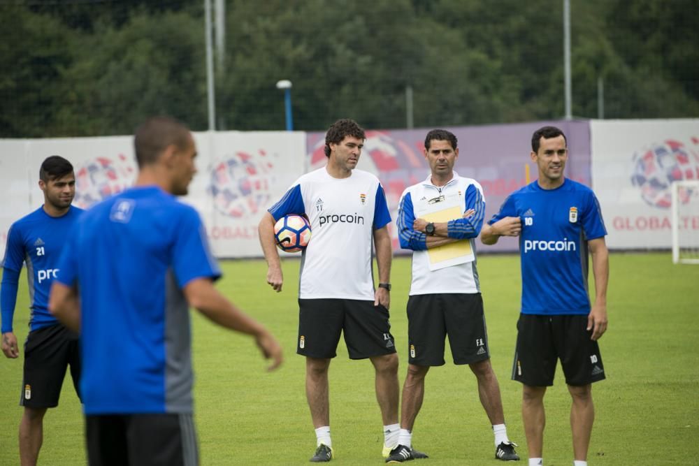 Entrenamiento del Oviedo