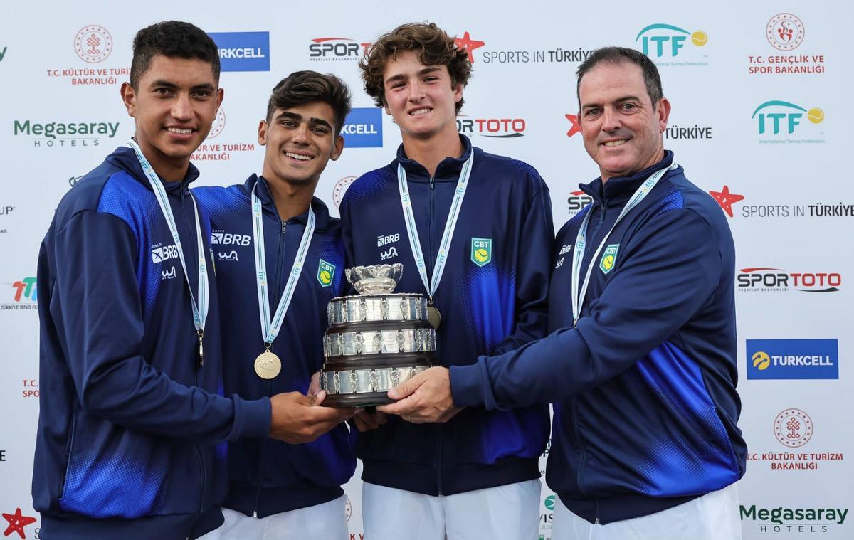 Brasil, campeón de la última edición de la Copa Davis Juniors.