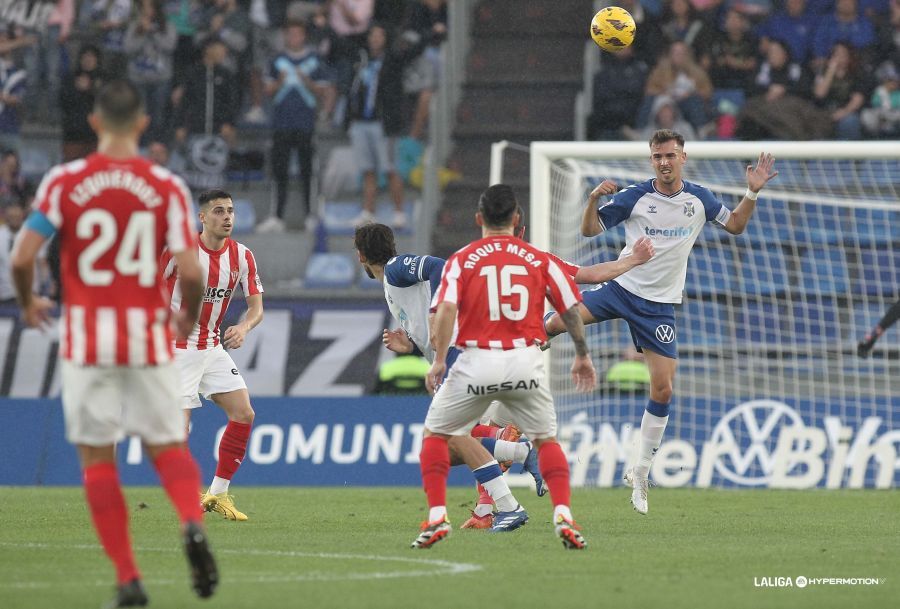 Así fue el partido entre el Sporting y el Tenerife