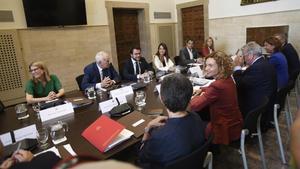 Gobierno y Generalitat reunidos en la Comisión Bilateral.