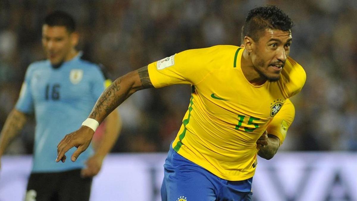 Paulinho, un fijo en la selección brasileña de Tite