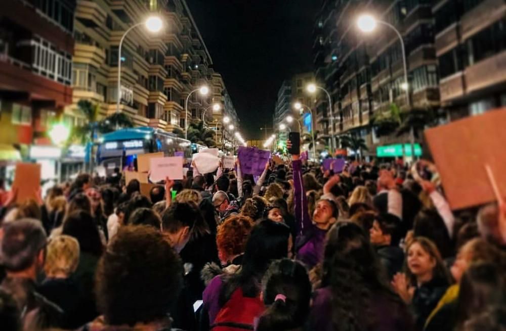 8M - Manifestación del Día de la Mujer en Las Palmas de Gran Canaria