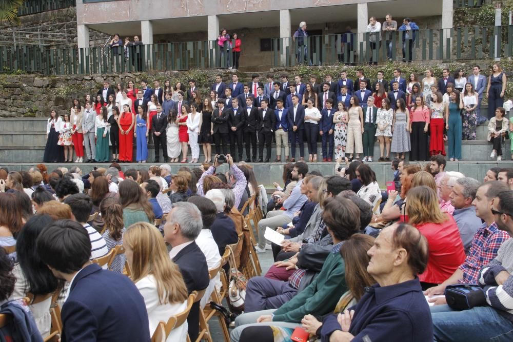 Graduación del IES Illa de Tambo de Marín