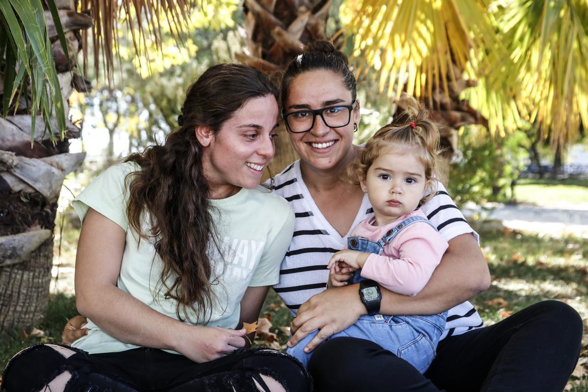 Soraya, Natalia y Julieta.