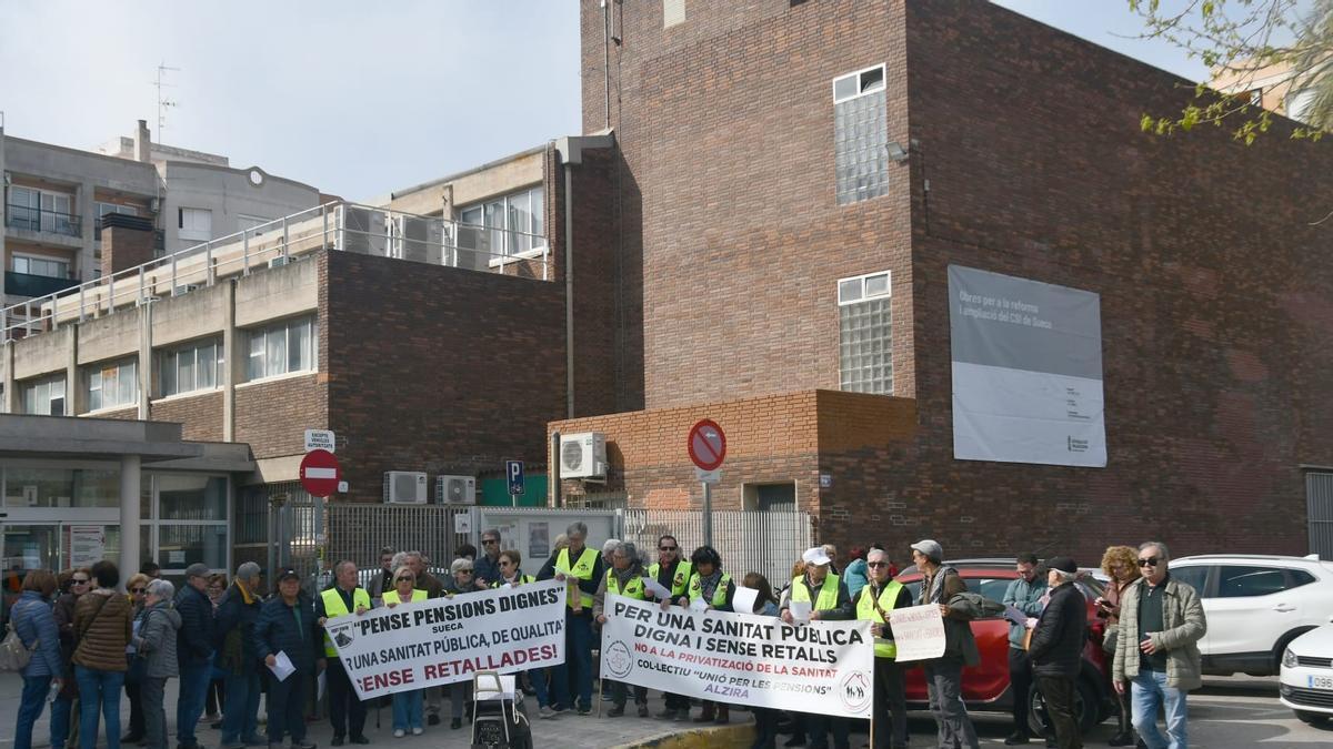 Concentración desarrollada en Sueca.