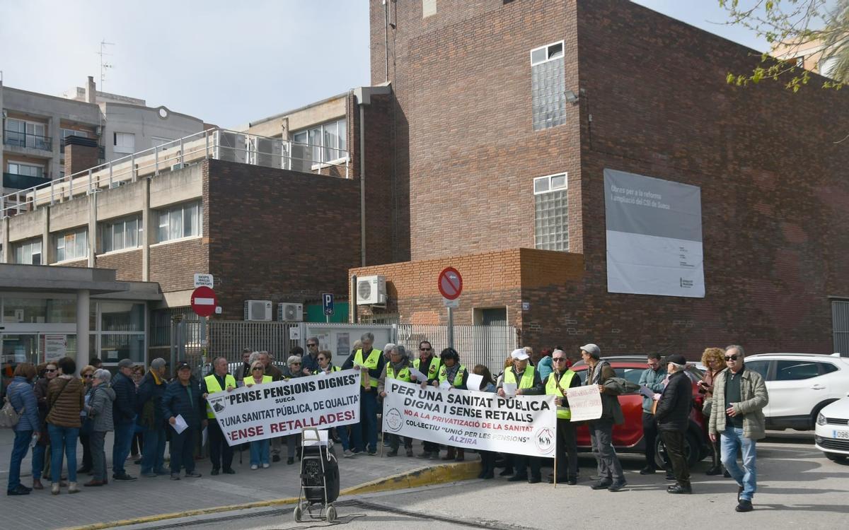 Concentración desarrollada en Sueca.