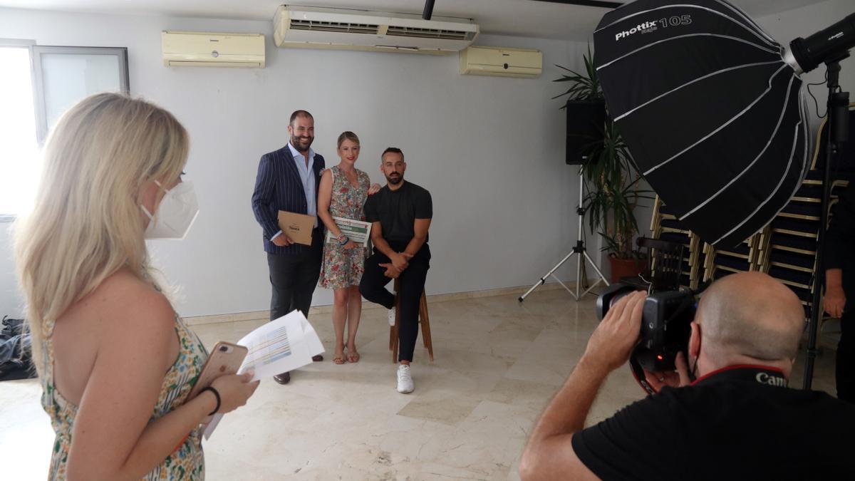 Preparativos de la exposición 'Héroes con volantes' de moda flamenca de Málaga de Moda